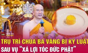 Sư Thích Trúc Thái Minh trụ trì chùa Ba Vàng bị cảnh cáo