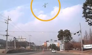 Hàn Quốc điều trực thăng truy bắt người Việt lái ôtô 200 km/h