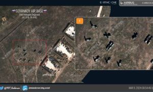 Hình ảnh hàng loạt máy bay ở căn cứ không quân của Nga bị Ukraine phá hủy